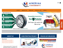 Tablet Screenshot of minervaa.net